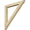 Ekena Millwork Traditional Traditional Rough Sawn Bracket, Douglas Fir, 4"W x 42"D x 42"H BKT04X42X42TRA01RDF - alternate 1